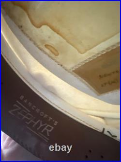 Named Korean War Era U. S. Navy Officer Dress Cap Newton Luther Calhoun WWII/