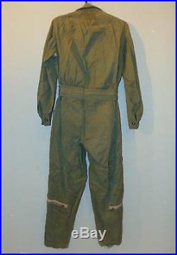 Named Korean War Flight Suit With Squadron Patch, G3A Anti-G Suit, P-51, F-84, F-86