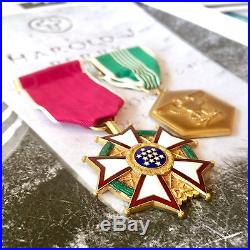 Named Legion Of Merit Army Commendation Medal Wwi Korean War Col. Harold J Berry