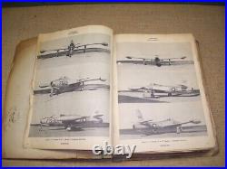 ORINGINAL 1950's USAF F84E THUNDERJET AIRCRAFT BOOK MANUAL KOREAN WAR