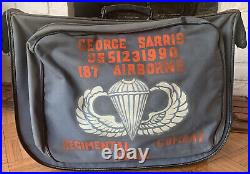 Original 187th Airborne Regimental Combat Team Korean War Painted B4 Flyers Bag