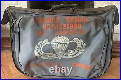 Original 187th Airborne Regimental Combat Team Korean War Painted B4 Flyers Bag