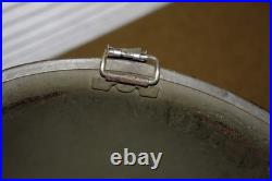 Original 1950's Era U. S. Army Rear Seam M1 Helmet withChinstraps & Named Liner