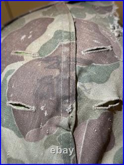 Original 1953 Korean War frogman helmet! Original blue anchor helmet cover