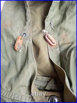 Original 1956 dated M51 US fishtail Parka MOD with Liner MEDIUM NO hood insert