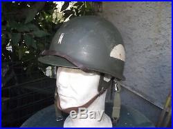 Original Airborne Paratrooper M1 Helmet Korean War