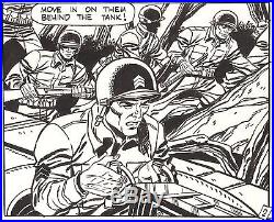 Original Art ROCCO MASTROSERIO Korean War Page STANDARD COMICS This Is War 1952