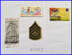 Original Korea Vietnam War Us Navy Corpsman Lot Patch Uniforms Photo Theater Hat