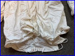 Original Korean Early Vietnam War Us Army M1950 Winter White Camo Parka-medium