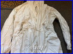 Original Korean Early Vietnam War Us Army M1950 Winter White Camo Parka-medium