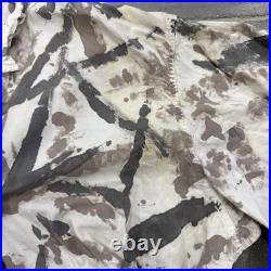 Original Korean Early Vietnam War Us Army M1950 Winter White Camo Parka-medium