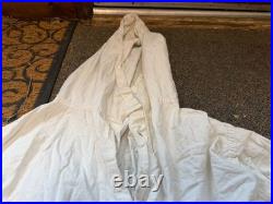 Original Korean Early Vietnam War Us Army M1950 Winter White Camo Parka-medium