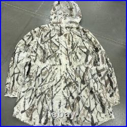 Original Korean Early Vietnam War Us Army M1950 Winter White Camo Parka-medium