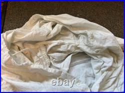 Original Korean Early Vietnam War Us Army M1950 Winter White Camo Parka-medium