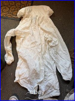 Original Korean Early Vietnam War Us Army M1950 Winter White Camo Parka-medium
