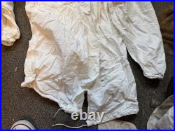 Original Korean Early Vietnam War Us Army M1950 Winter White Camo Parka-medium