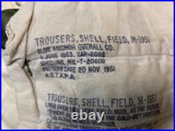 Original Korean Early Vietnam War Us Army M1951 Combat Field Trousers-medium