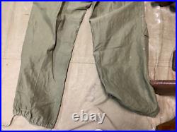 Original Korean Early Vietnam War Us Army M1951 Combat Field Trousers-medium