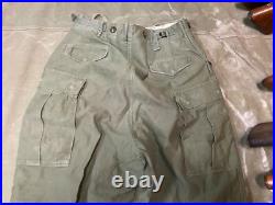 Original Korean Early Vietnam War Us Army M1951 Combat Field Trousers-medium