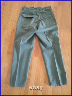 Original Korean Vietnam Era War U. S. Army Patched Uniform Shirt Jacket Pants