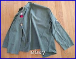 Original Korean Vietnam Era War U. S. Army Patched Uniform Shirt Jacket Pants