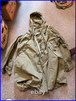 Original Korean Vietnam War Us Army Infantry M-51 Winter Parka-large