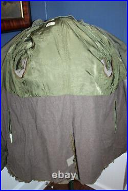 Original Korean War 1951 d. U. S. Army Overcoat, Field OD -7 withLiner & Hood
