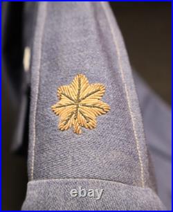 Original Korean War Era USAF Air Force Major C A BEVEN Uniform Bullion Date 1949