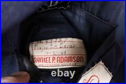 Original Korean War Era USAF Air Force Major C A BEVEN Uniform Bullion Date 1949