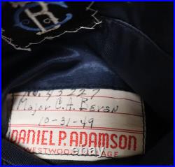 Original Korean War Era USAF Air Force Major C A BEVEN Uniform Bullion Date 1949