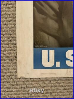 Original Korean War Poster Career For High School Leaders US Army 22x28