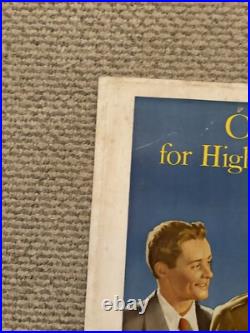 Original Korean War Poster Career For High School Leaders US Army 22x28