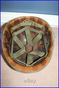 Original Korean War U. S. Army 44th Division Artillery Officer's Helmet withLiner