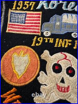 Original Korean War U. S. Army Infantry Back Patch Insignia