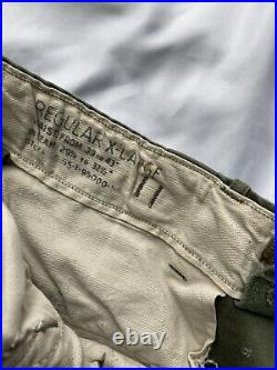 Original Korean War US Army M51 Field Pants Trousers XL 42x30