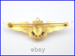 Original Korean War USMC Aviator Pilot Wings GEMSCO