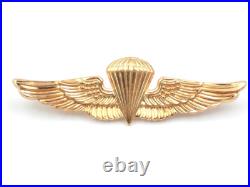 Original Korean War USMC Navy Paratrooper Jump Wings Ser 678 H&H