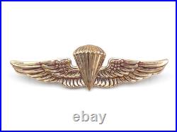 Original Korean War USMC Navy Paratrooper Jump Wings Ser 678 H&H