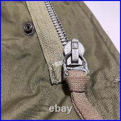 Original Korean War era M1951 M51 fishtail Parka shell Sz M Crown Zipper RARE