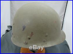 Original Korean War era M1C Airborne Westinghouse helmet liner, great condition