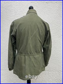 Original M-1950 Korean War U. S Army Military Field Jacket-Small 38 Chest