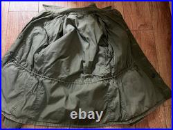 Original M-1950 Korean War U. S Army Military Field Jacket-Small 38 Chest