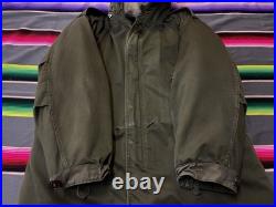 Original M-1951 M51 Korean War Fishtail Parka Medium with Fur Hood & Liner Jacket