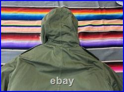 Original M-1951 M51 Korean War Fishtail Parka Medium with Fur Hood & Liner Jacket