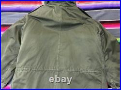 Original M-1951 M51 Korean War Fishtail Parka Medium with Fur Hood & Liner Jacket