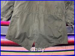 Original M-1951 M51 Korean War Fishtail Parka Medium with Fur Hood & Liner Jacket