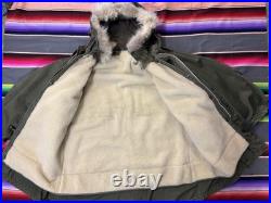 Original M-1951 M51 Korean War Fishtail Parka Medium with Fur Hood & Liner Jacket