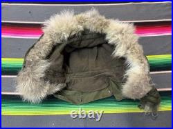 Original M-1951 M51 Korean War Fishtail Parka Medium with Fur Hood & Liner Jacket