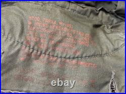 Original M-1951 M51 Korean War Fishtail Parka Medium with Fur Hood & Liner Jacket