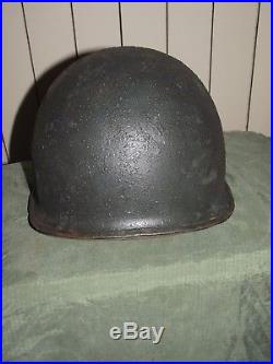 Original M1 Helmet Korean War (lieutenant Colonel)